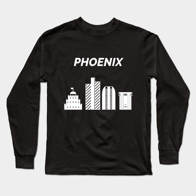 Phoenix City, Arizona, USA Long Sleeve T-Shirt by maro_00